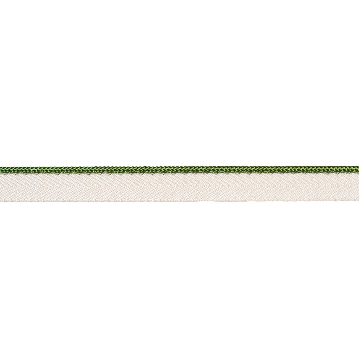 74539 | Gustave Silk Lip Cord Narrow, Green - Schumacher Trim