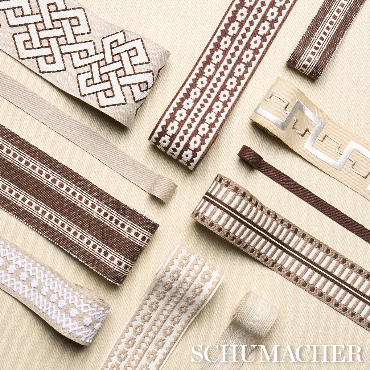 79115 | Lubeck Tape, Brown - Schumacher Trim - Image 4