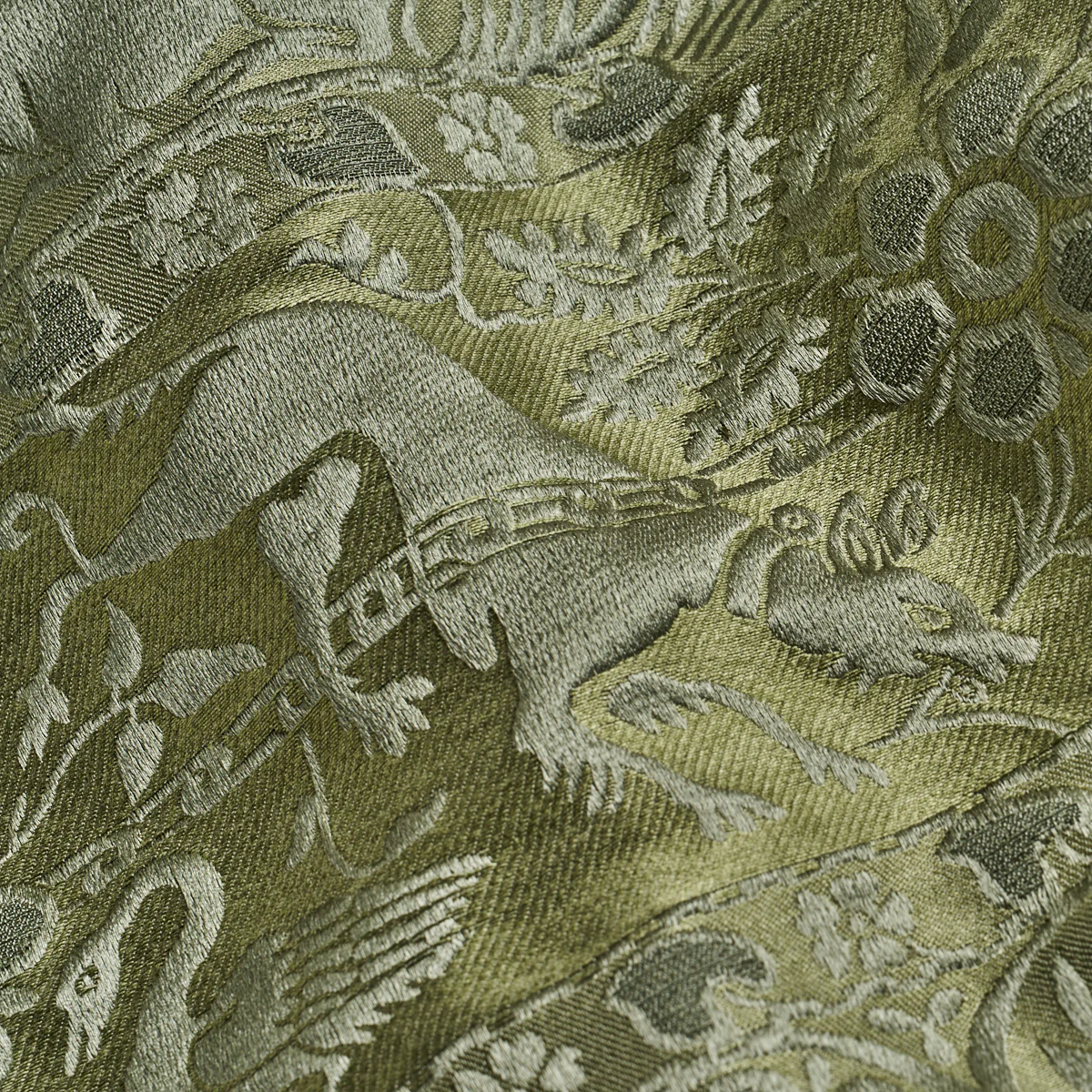 83123 | Animali, Moss - Schumacher Fabric - Image 5