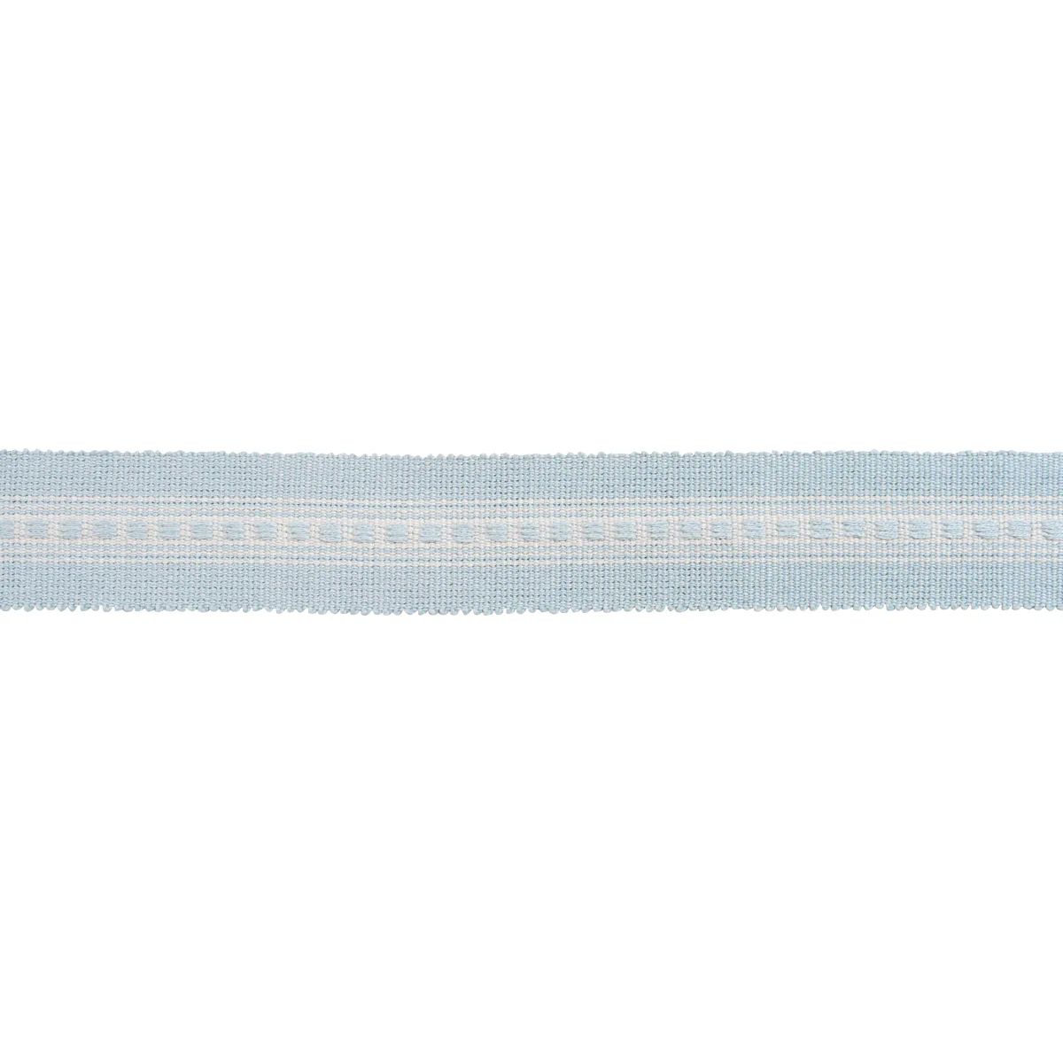 85173 | Lubeck Tape Narrow, Sky - Schumacher Trim - Image 2