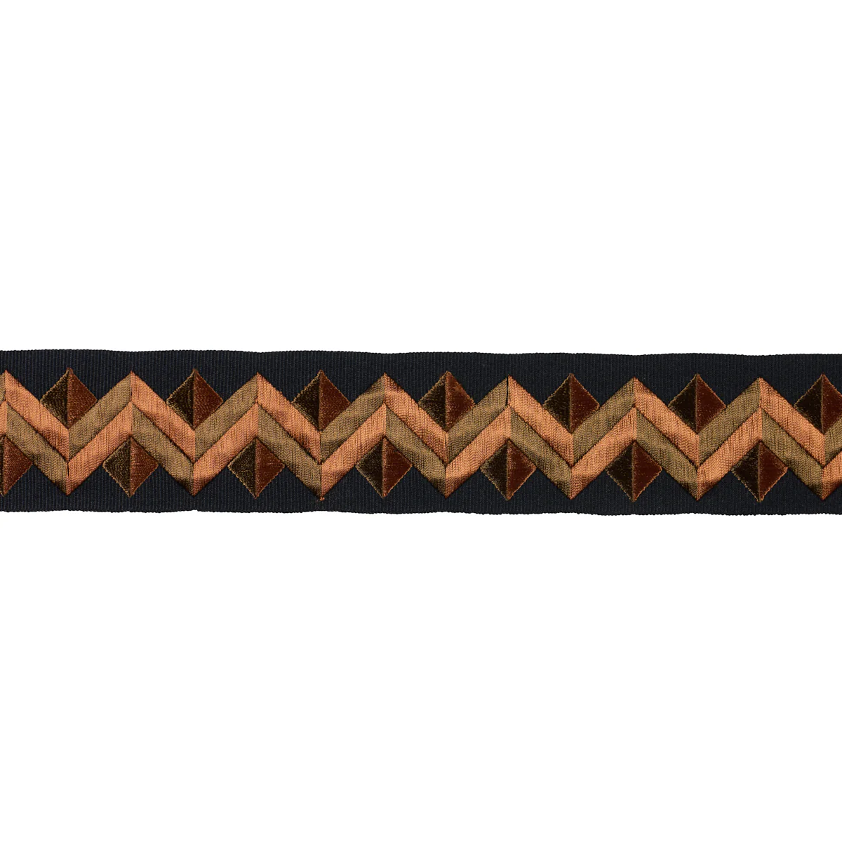 85583 | Zigzag Moderne Tape, Goldstone - Schumacher Trim