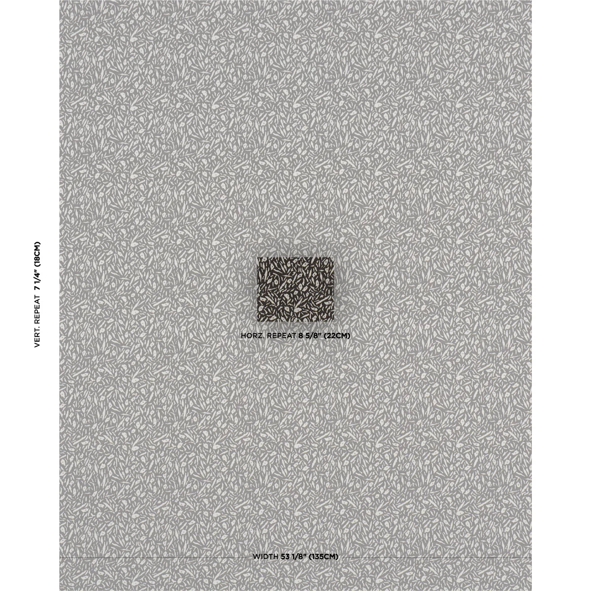 85861 | Jungle Moss, Brown - Schumacher Fabric - Image 2