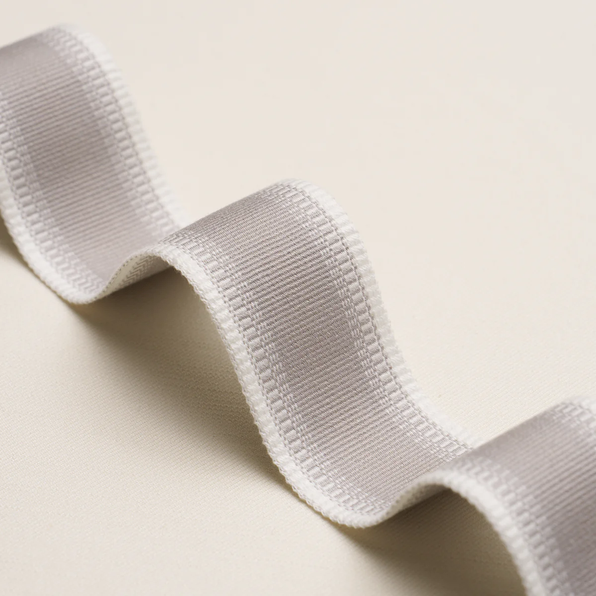 86174 | Belton Tape Narrow, Grey - Schumacher Trim - Image 3