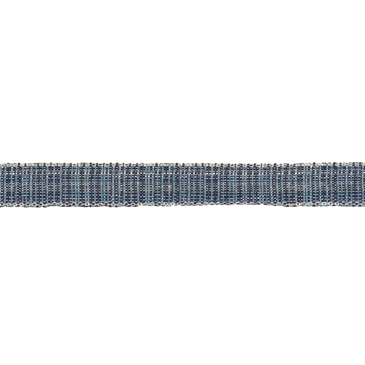 86200 | Tweed Tape Narrow, Indigo - Schumacher Trim
