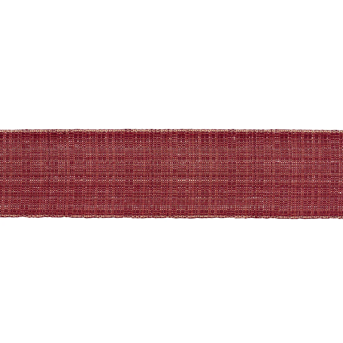 86215 | Tweed Tape Wide, Red - Schumacher Trim
