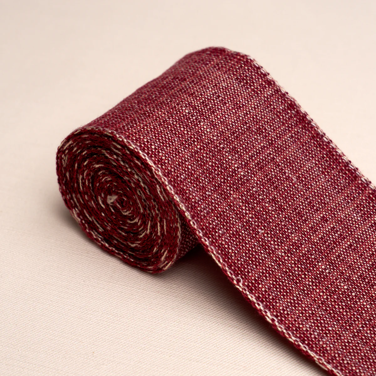 86215 | Tweed Tape Wide, Red - Schumacher Trim - Image 3
