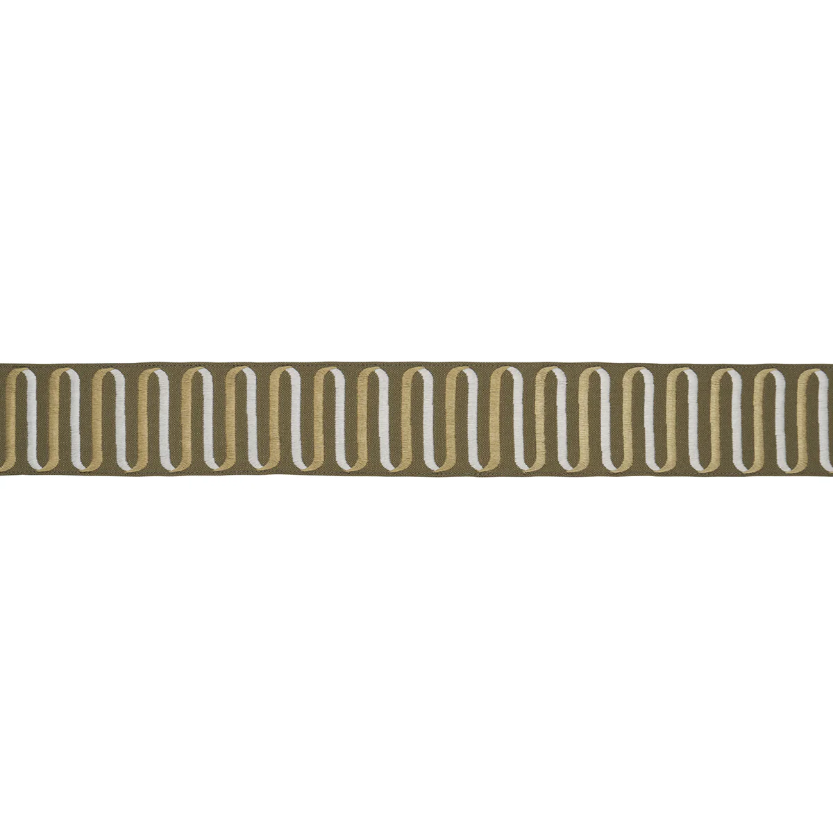 86340 | Ribbon Tape, Olive - Schumacher Trim - Image 2