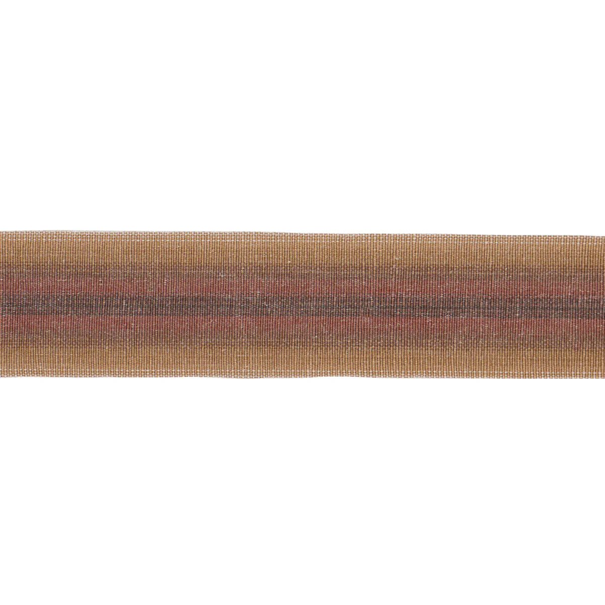 86354 | Sunset Tape Narrow, Brown - Schumacher Trim
