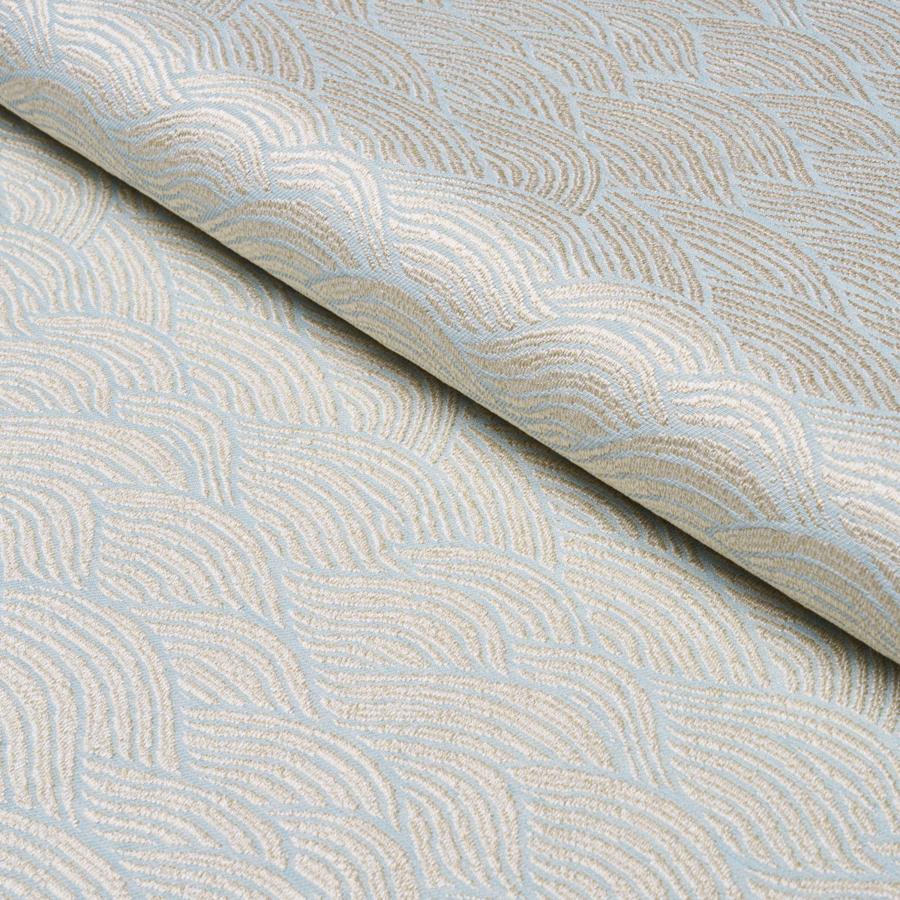 86540 | Symphony Scallop, Sky - Schumacher Fabric - Image 4