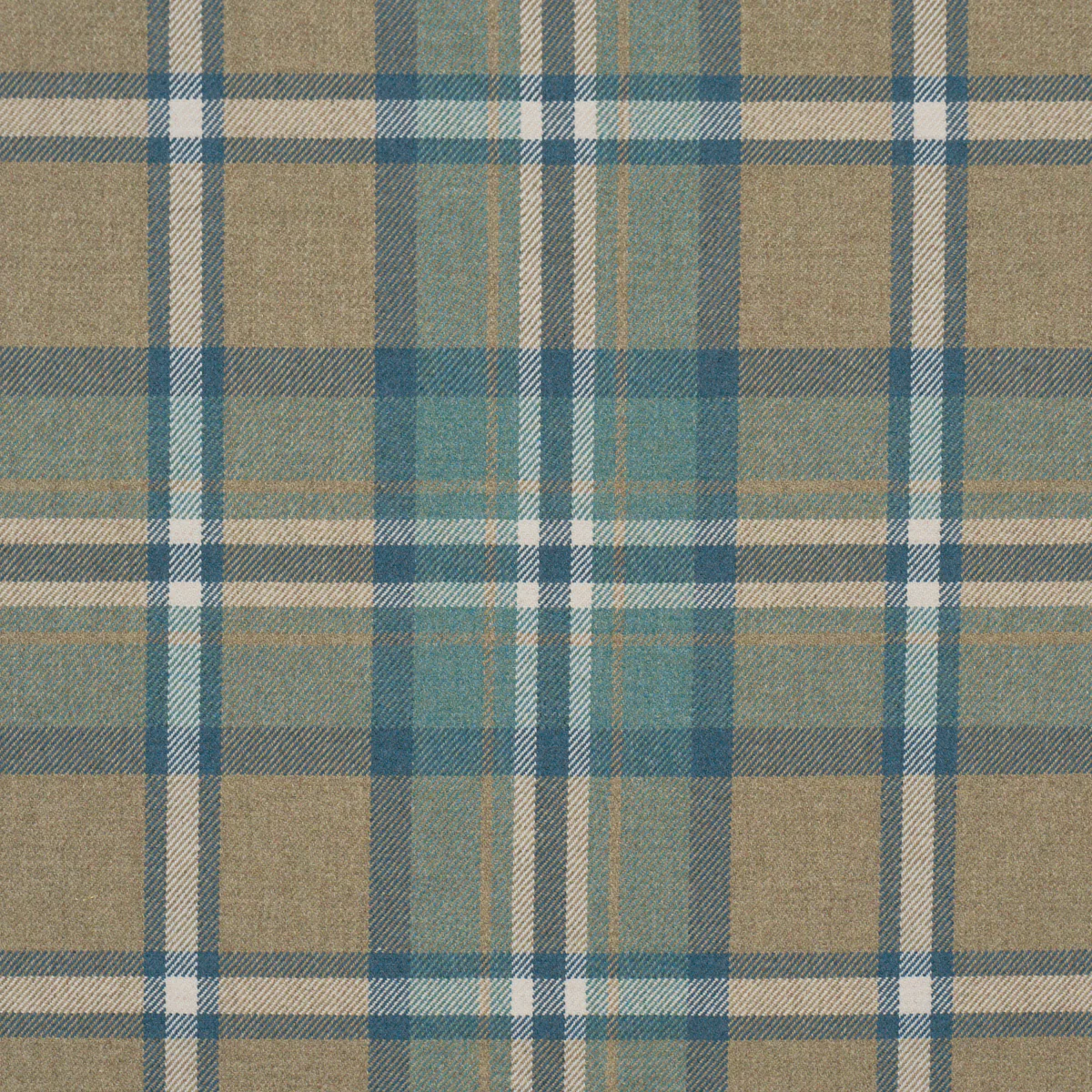 86610 | Harris Merino Plaid, Leaf - Schumacher Fabric - Image 3