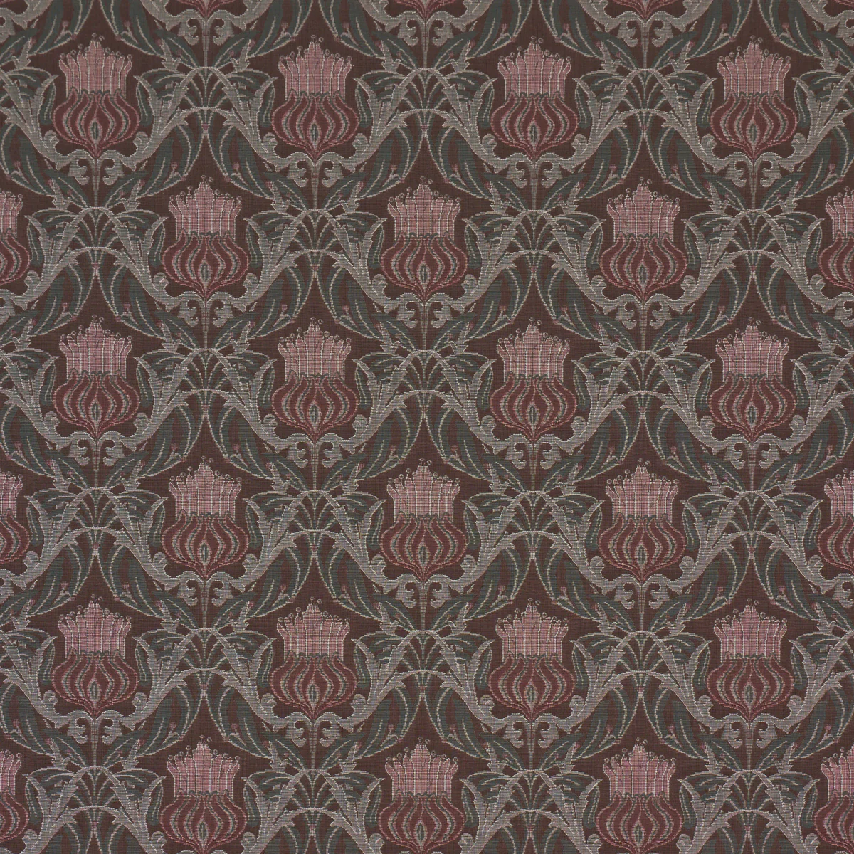 86630 | Rowallan Trellis, Chocolate - Schumacher Fabric