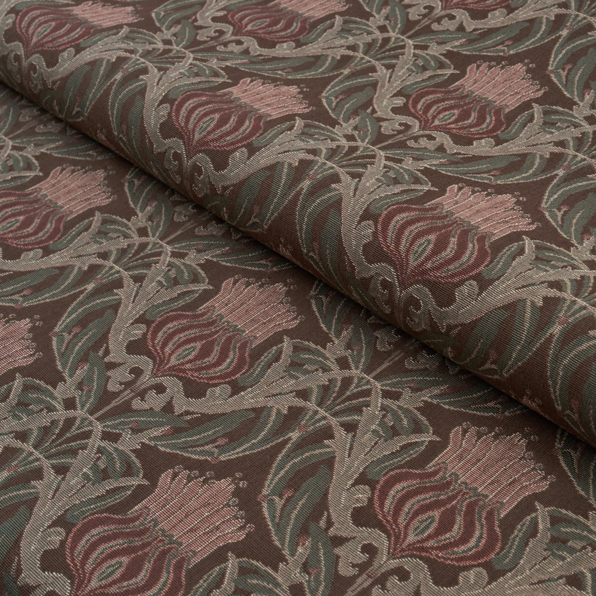 86630 | Rowallan Trellis, Chocolate - Schumacher Fabric - Image 4
