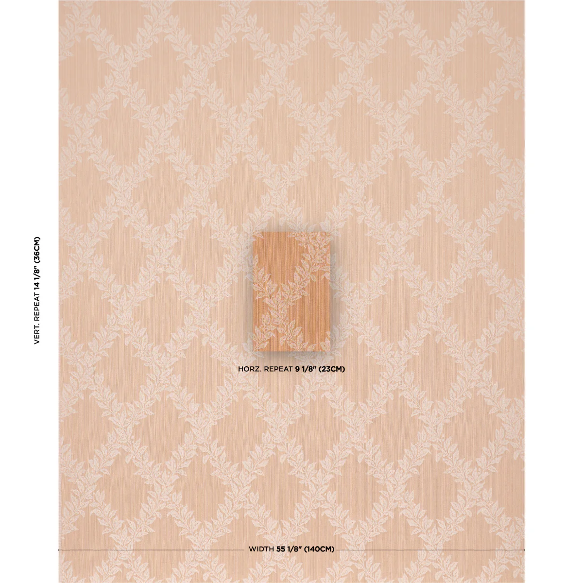 86641 | Tyninghame Trellis, Spice - Schumacher Fabric - Image 2