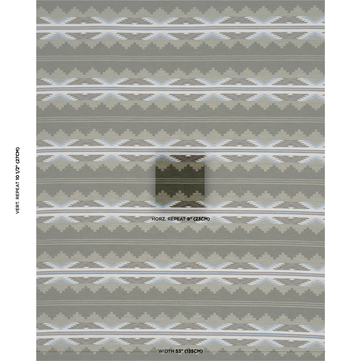 87021 | Monsoon, Green - Schumacher Fabric - Image 2