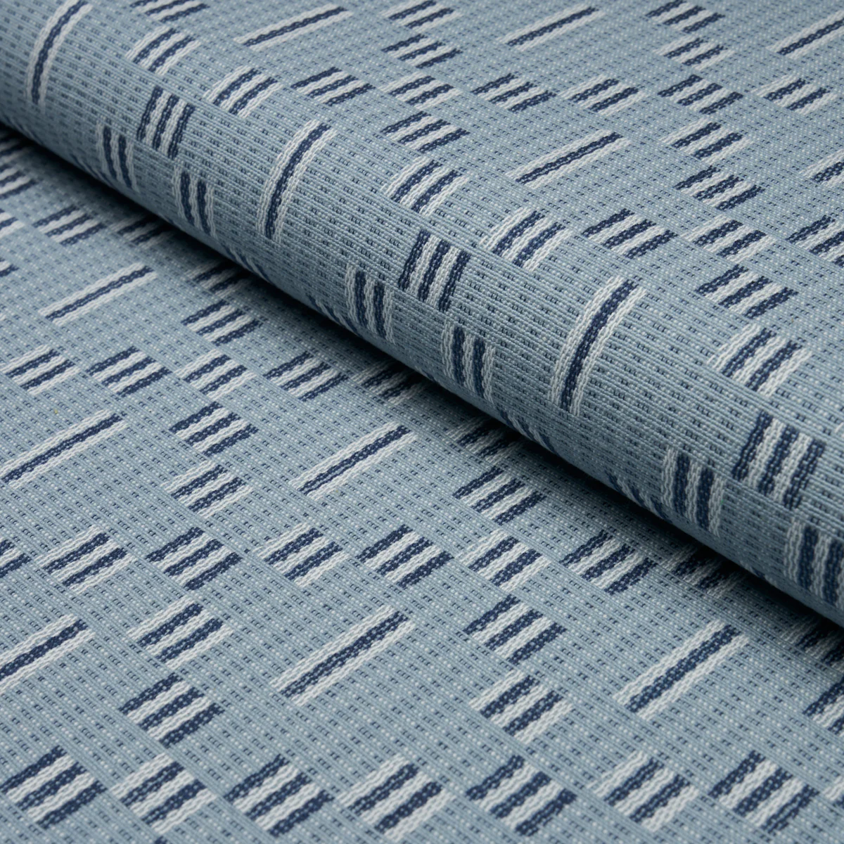 87141 | Austin, Blue - Schumacher Fabric - Image 4