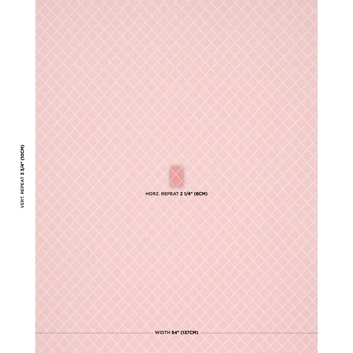87172 | Liam, Coral - Schumacher Fabric - Image 2
