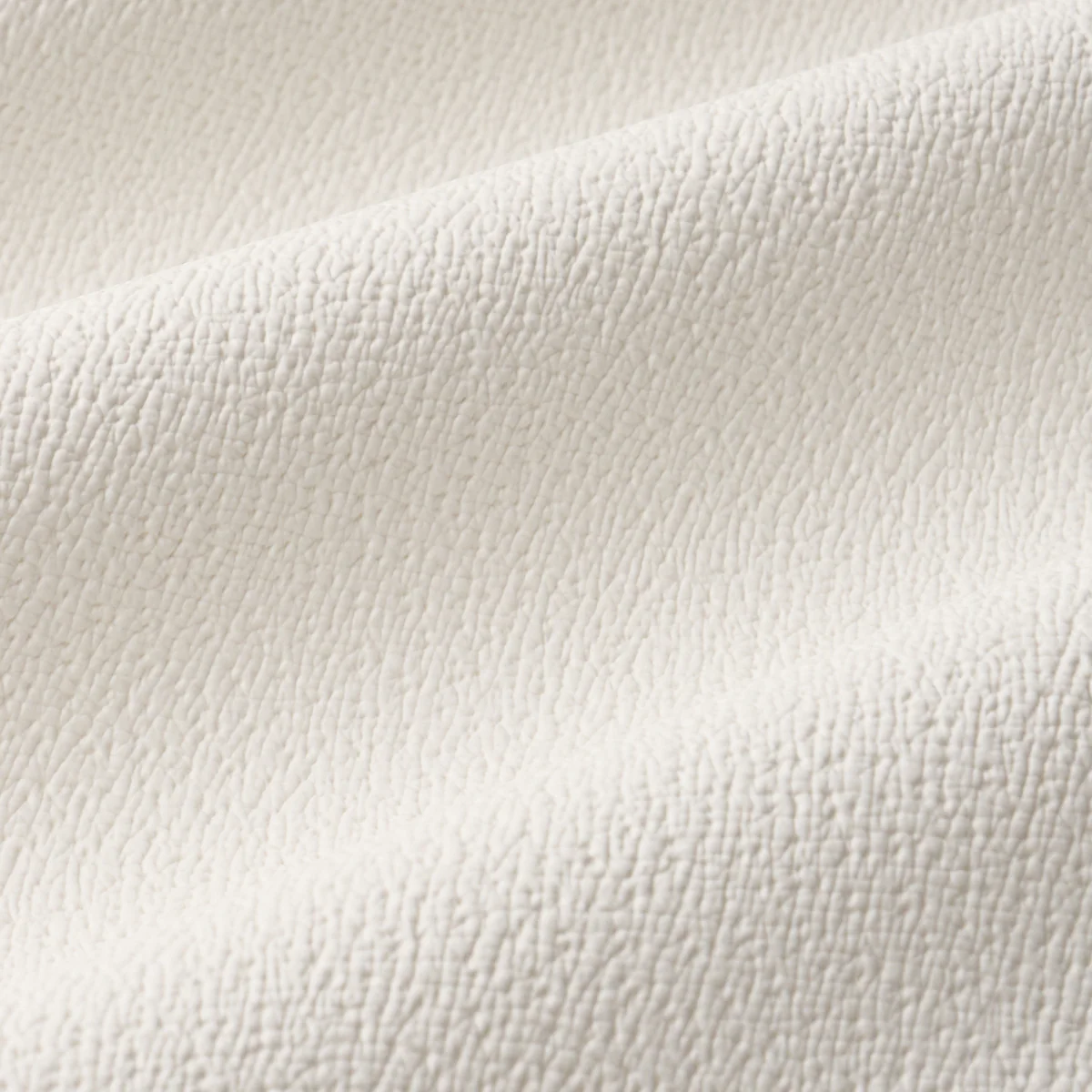 87300 | Textured Vegan Leather, Ivory - Schumacher Fabric - Image 3