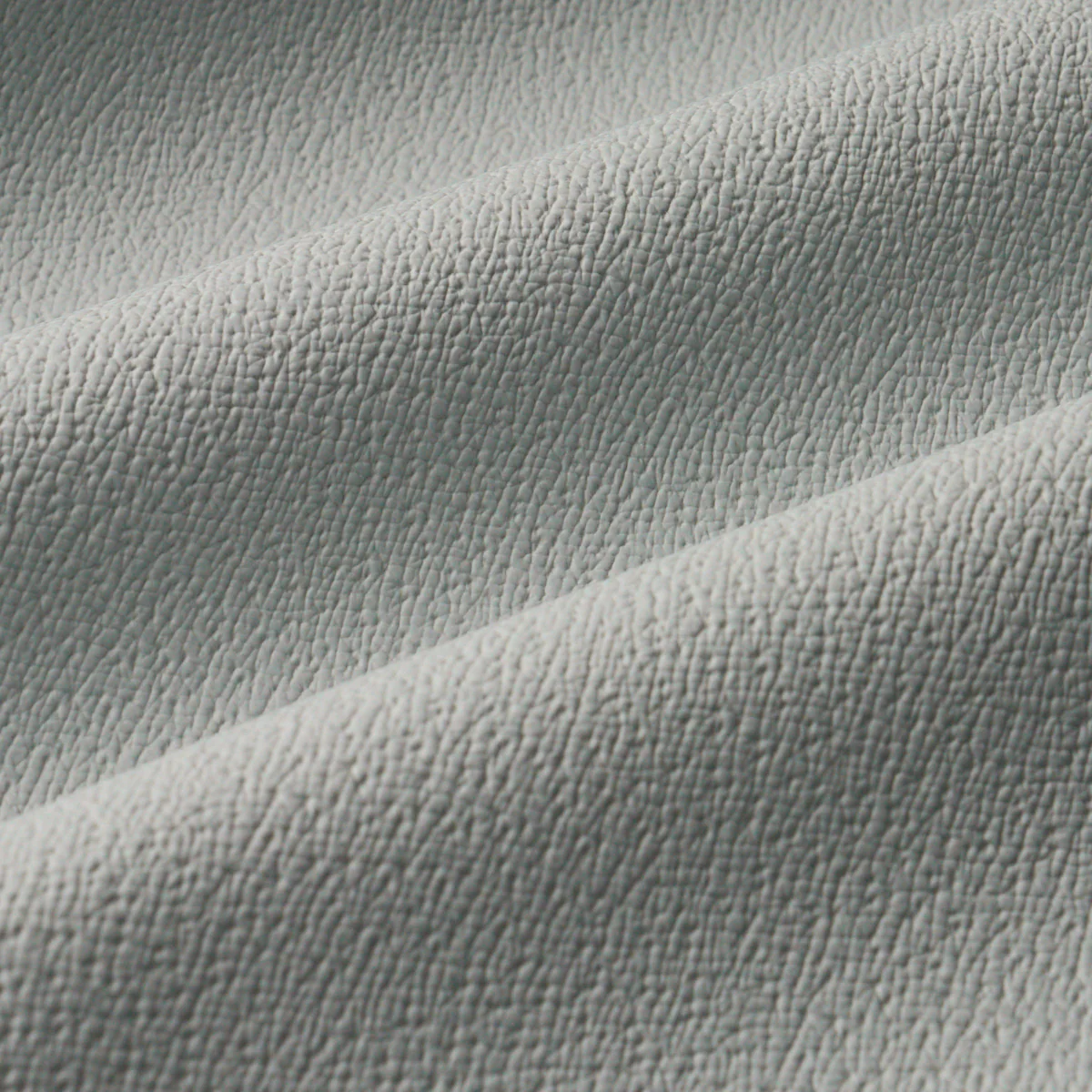 87302 | Textured Vegan Leather, Fog - Schumacher Fabric - Image 3