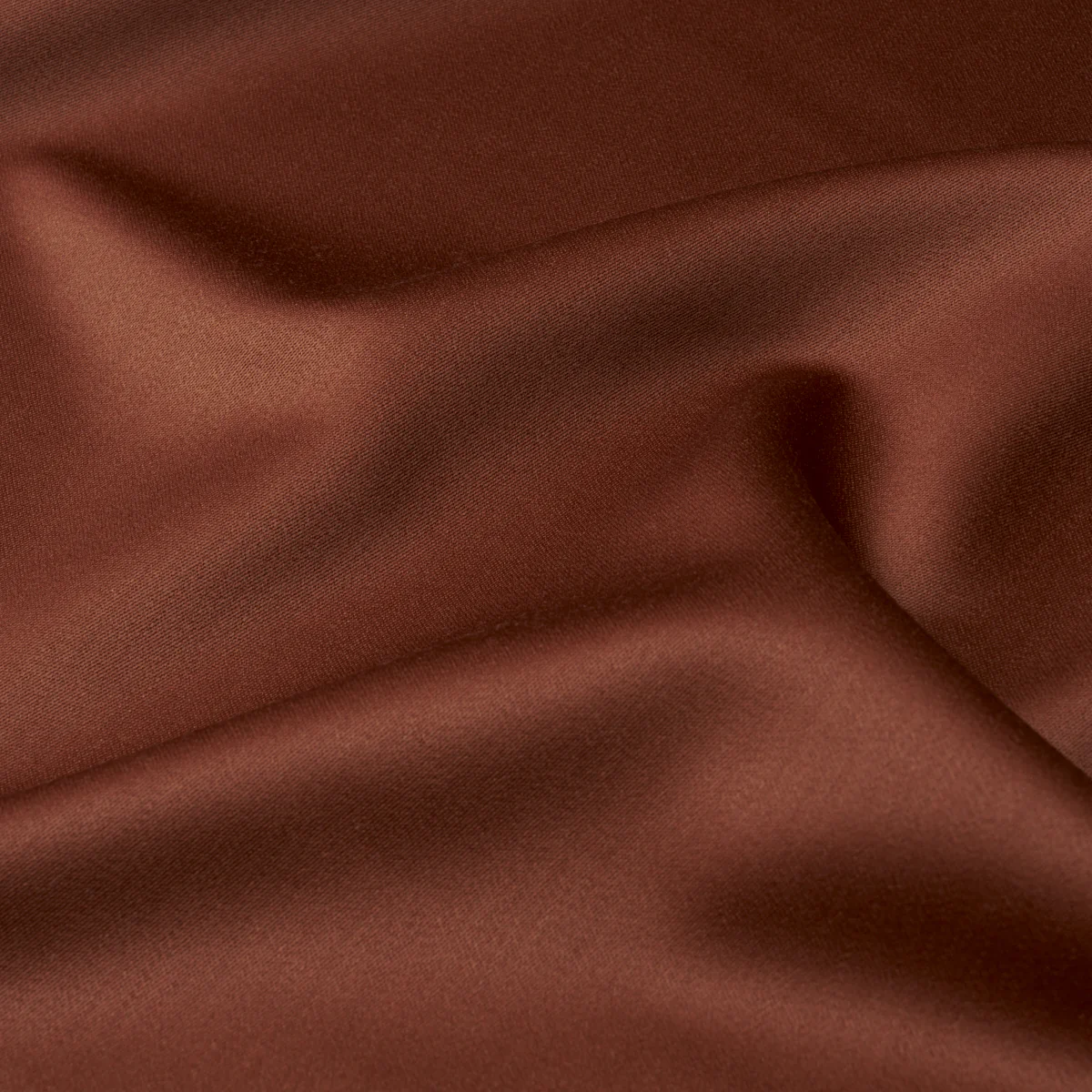 87323 | Donovan Merino Wool Sateen, Rust - Schumacher Fabric - Image 3