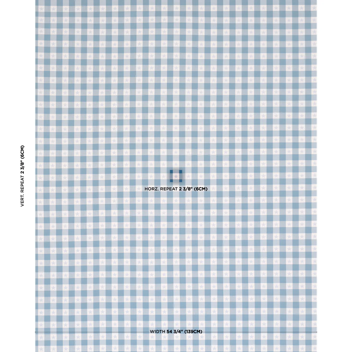 87571 | Independence Plaid, Blue - Schumacher Fabric - Image 2