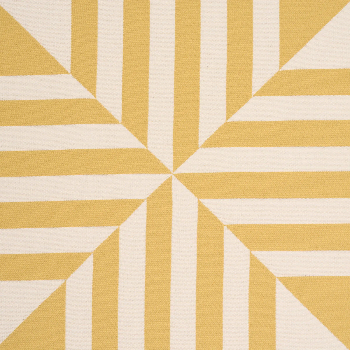 87592 | Square In A Square, Yellow - Schumacher Fabric - Image 4