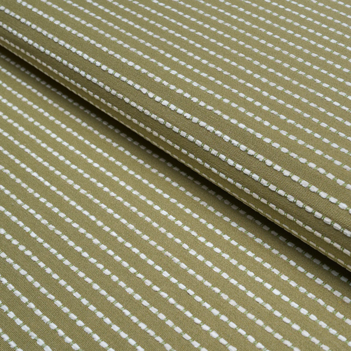 87681 | Austen Performance Stripe, Leaf - Schumacher Fabric - Image 3