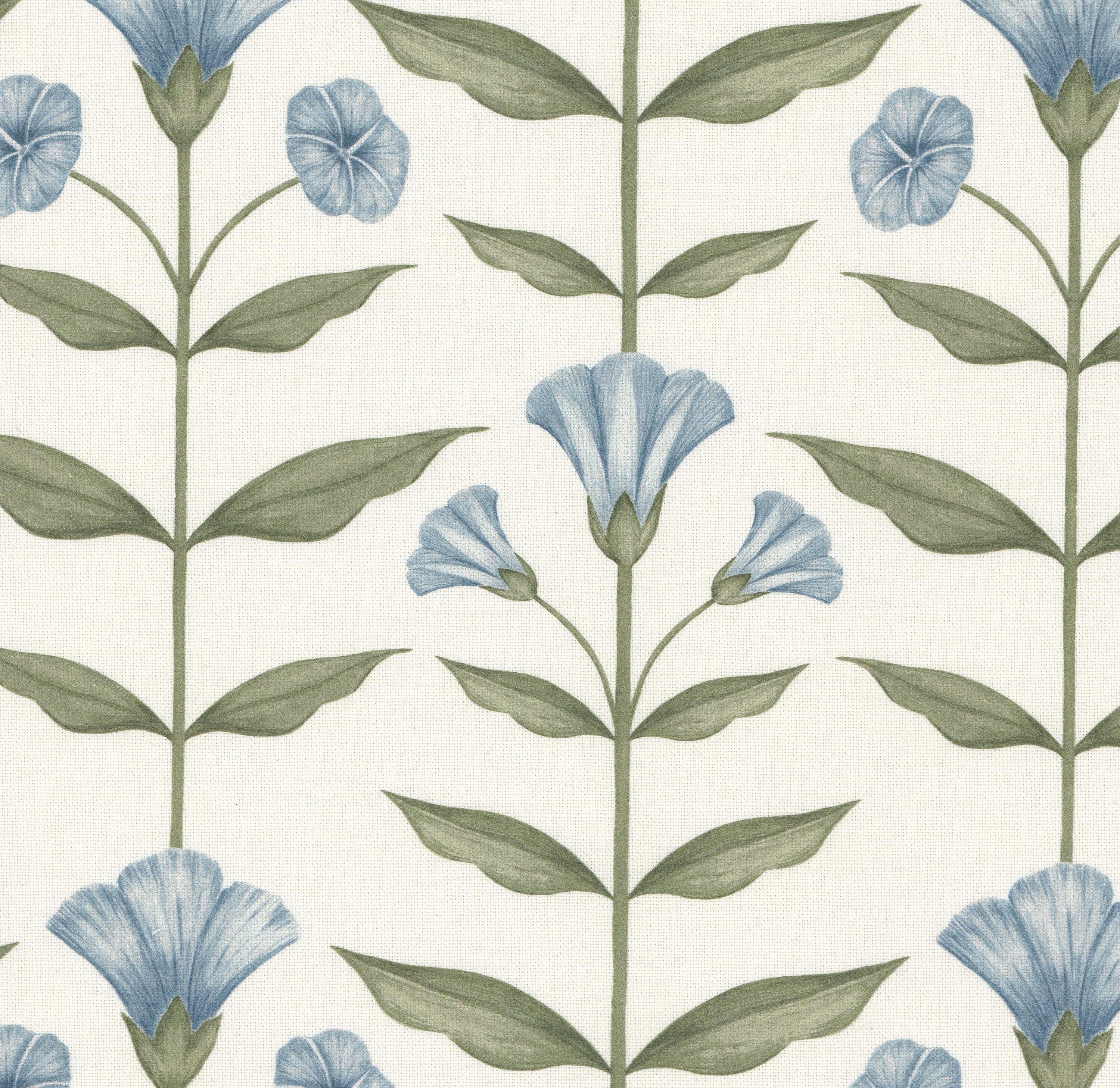 Abundance 1 Bluebird - Stout Fabric