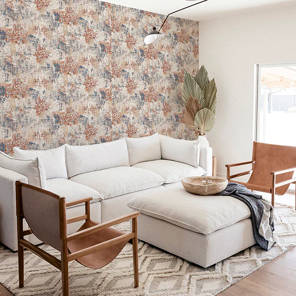 AH297406 | Arthouse, Sergio Rust Abstract Texture - Brewster Wallpaper - Image 3