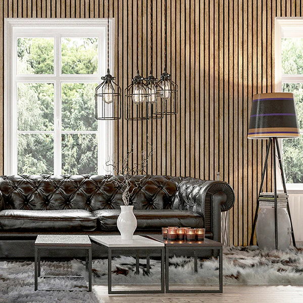 AH923800 | Arthouse, Herman Light Brown Wood - Brewster Wallpaper - Image 2