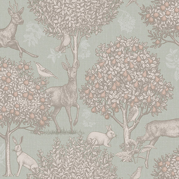 AH924606 | Arthouse, Edson Green Woodlands - Brewster Wallpaper