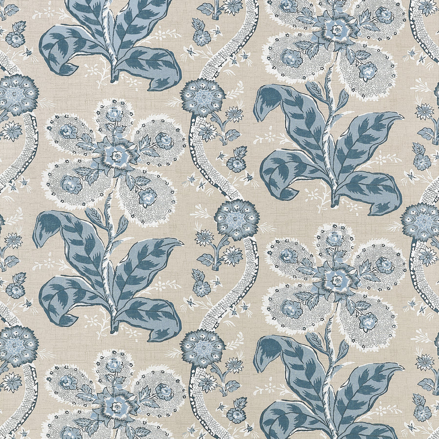 At10722 | St. Gilles, Spa Blue - Anna French Wallpaper