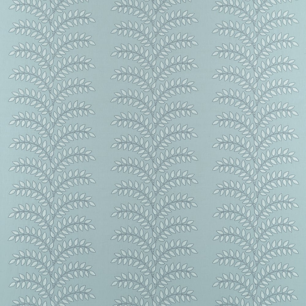 AW16102 | Belvedere Fabric Book, Frondescence Embroidery, Robin's Egg - Anna French Fabric