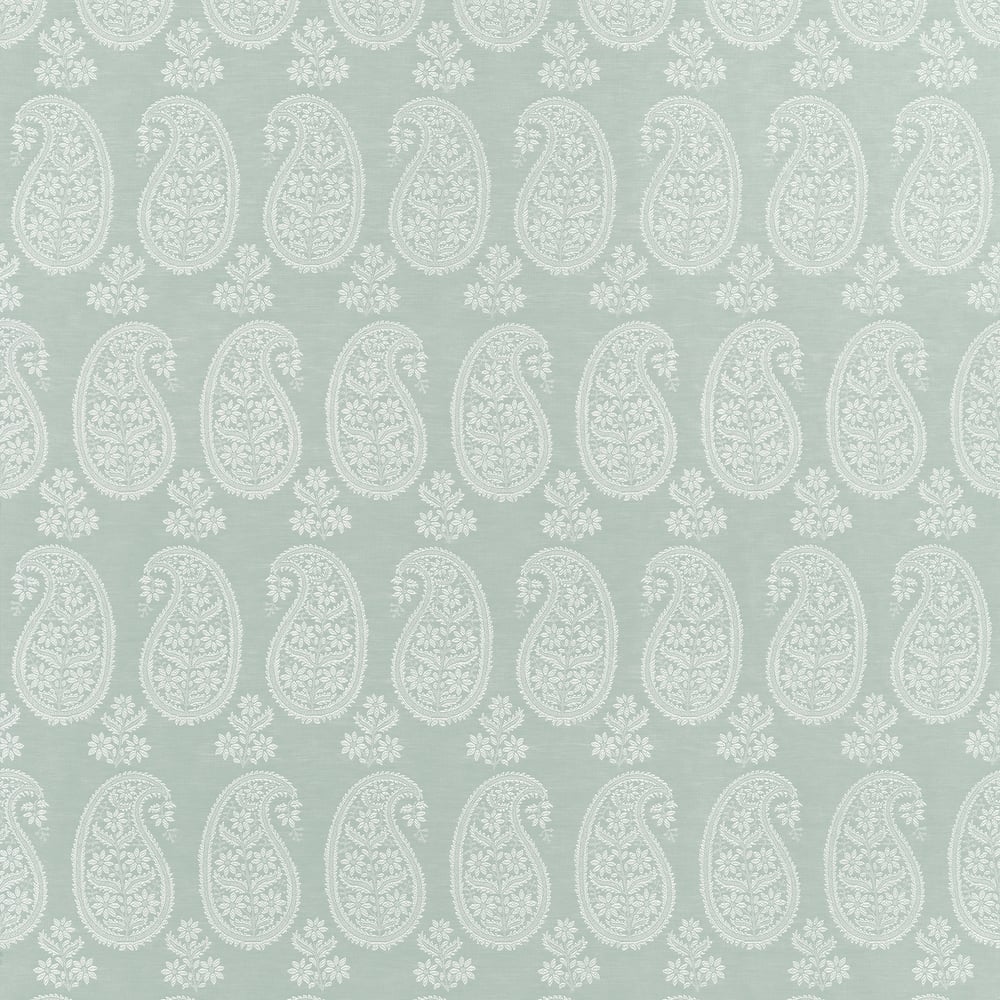 AW16112 | Belvedere Fabric Book, Campania Paisley, Sage - Anna French Fabric