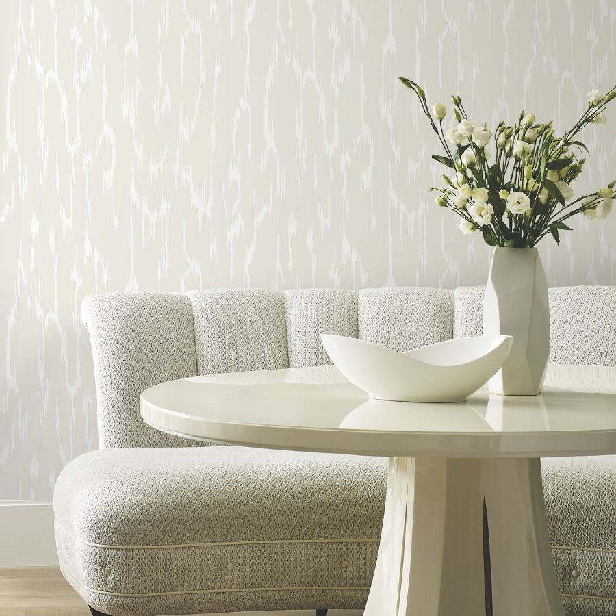 Df3366 | Decadence Ii, Flowing Pearl - Candice Olson Wallpaper - Image 2