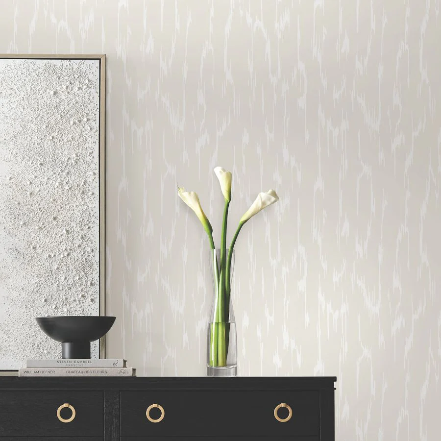 Df3366 | Decadence Ii, Flowing Pearl - Candice Olson Wallpaper - Image 3