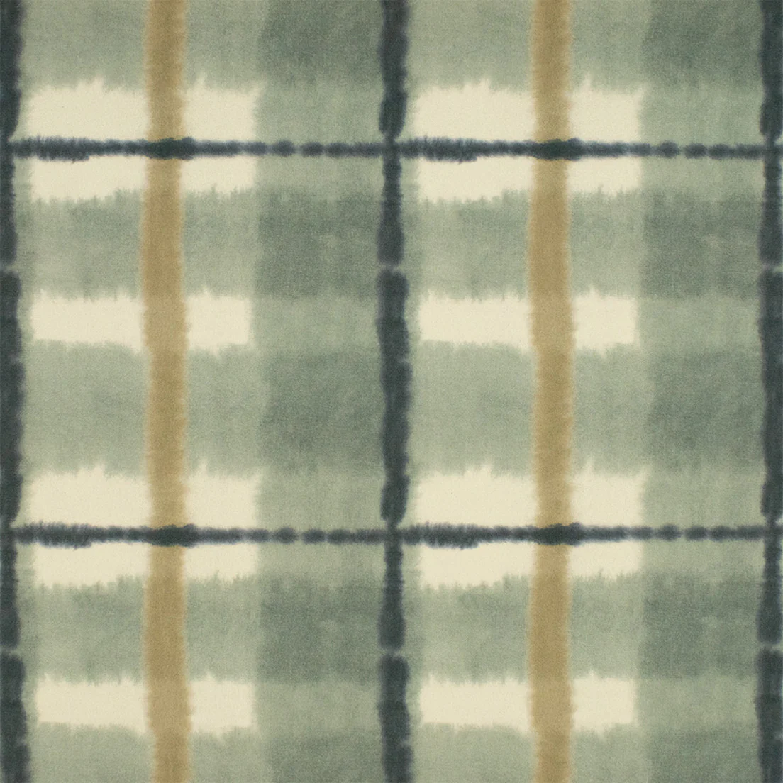 F6464 Slate | Blue, Check/Plaid - Greenhouse Fabric