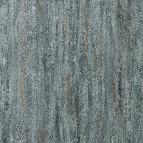 FD43812 | Medley, Belen Denim Textured Stripe - Brewster Wallpaper