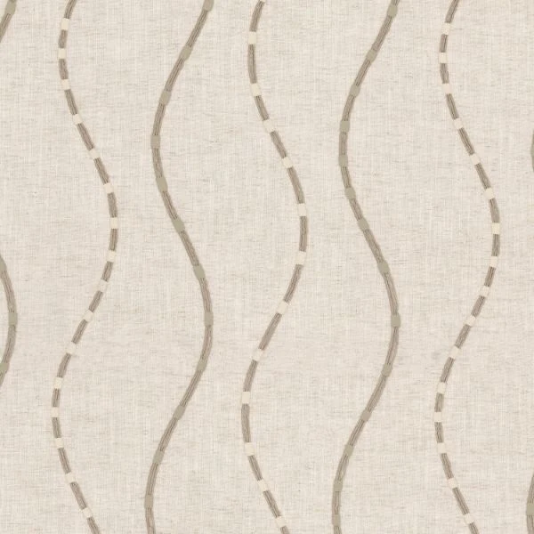 Flocked 2 Linen - Stout Fabric