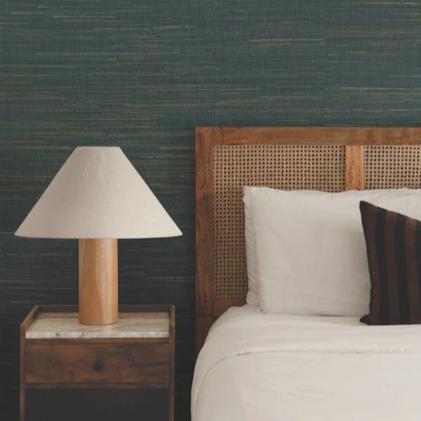 Grl88378 | Natural Palette Resource, Multicolored Hemp Blue - Ronald Redding Wallpaper - Image 2