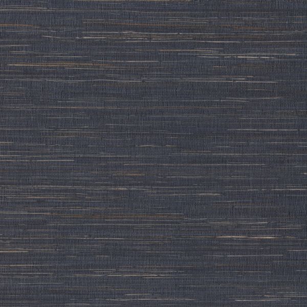 Grl88381 | Natural Palette Resource, Multicolored Hemp Navy - Ronald Redding Wallpaper