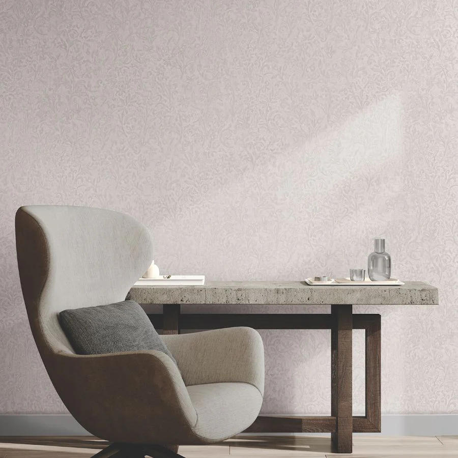 Ma35529 | Opulent Accents, Sculpted Floral Aqua Relief - Antonina Vella Wallpaper - Image 2