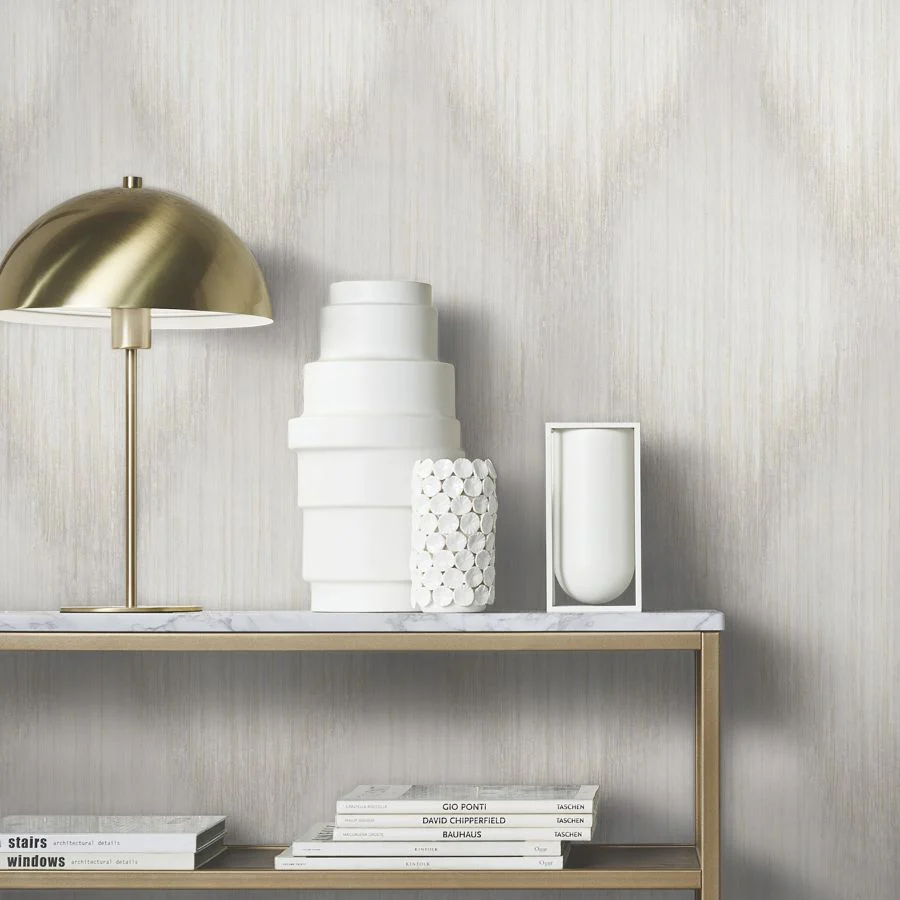 Ma35801 | Opulent Accents, Starfall Dove Metallic Ikat - Antonina Vella Wallpaper - Image 3