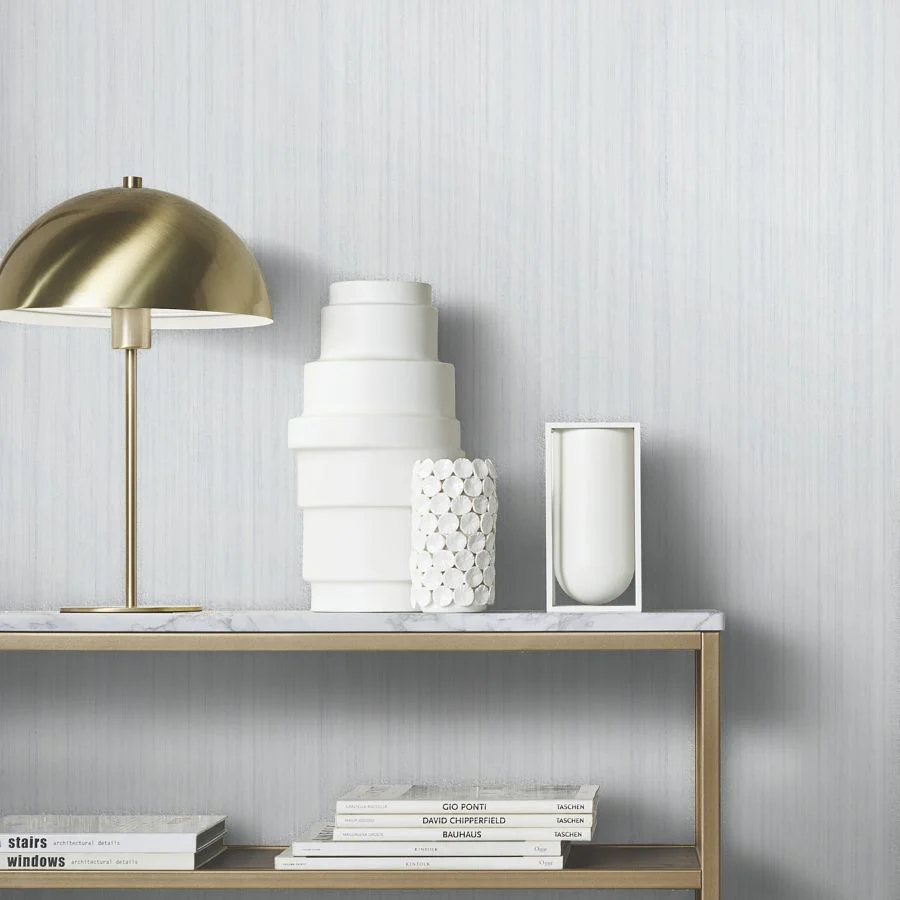 Ma35832 | Opulent Accents, Indra Light Grey Striated - Antonina Vella Wallpaper - Image 3