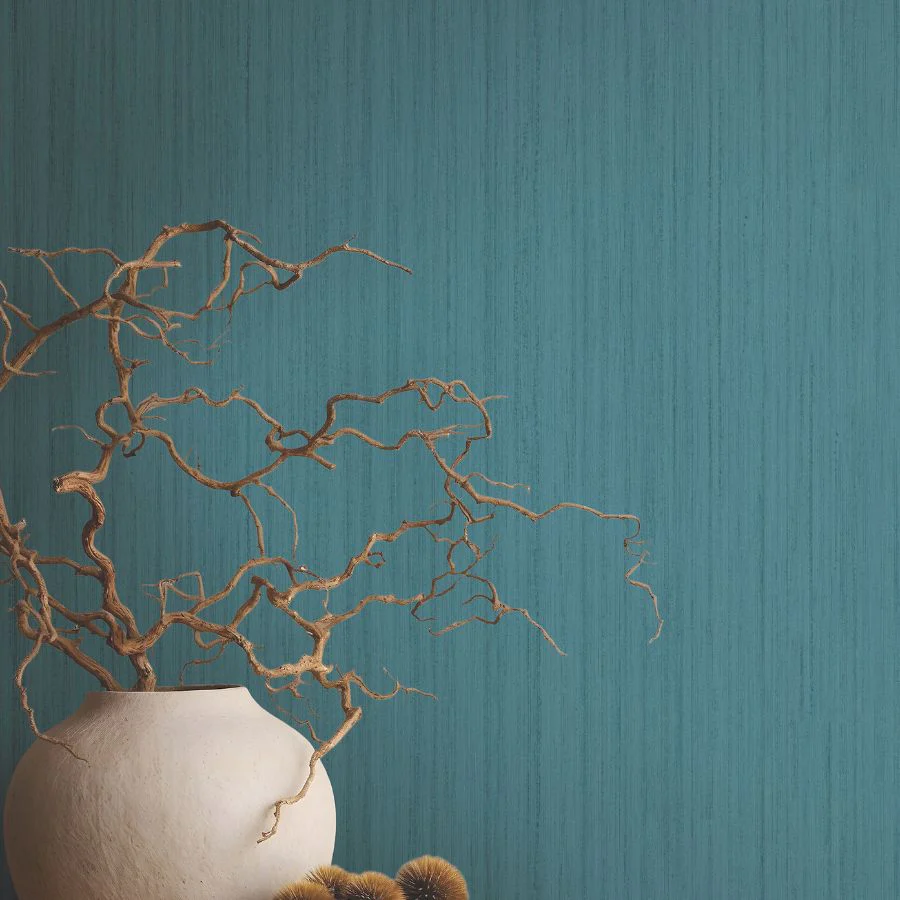 Ma35838 | Opulent Accents, Indra Teal Striated - Antonina Vella Wallpaper - Image 2