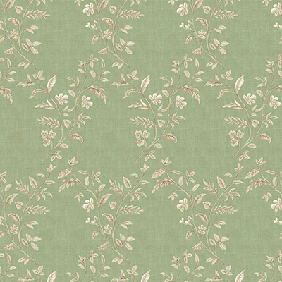 Ncw4596-06 | Honfleur Hollingbourne Trellis Olive - Nina Campbell Wallpaper