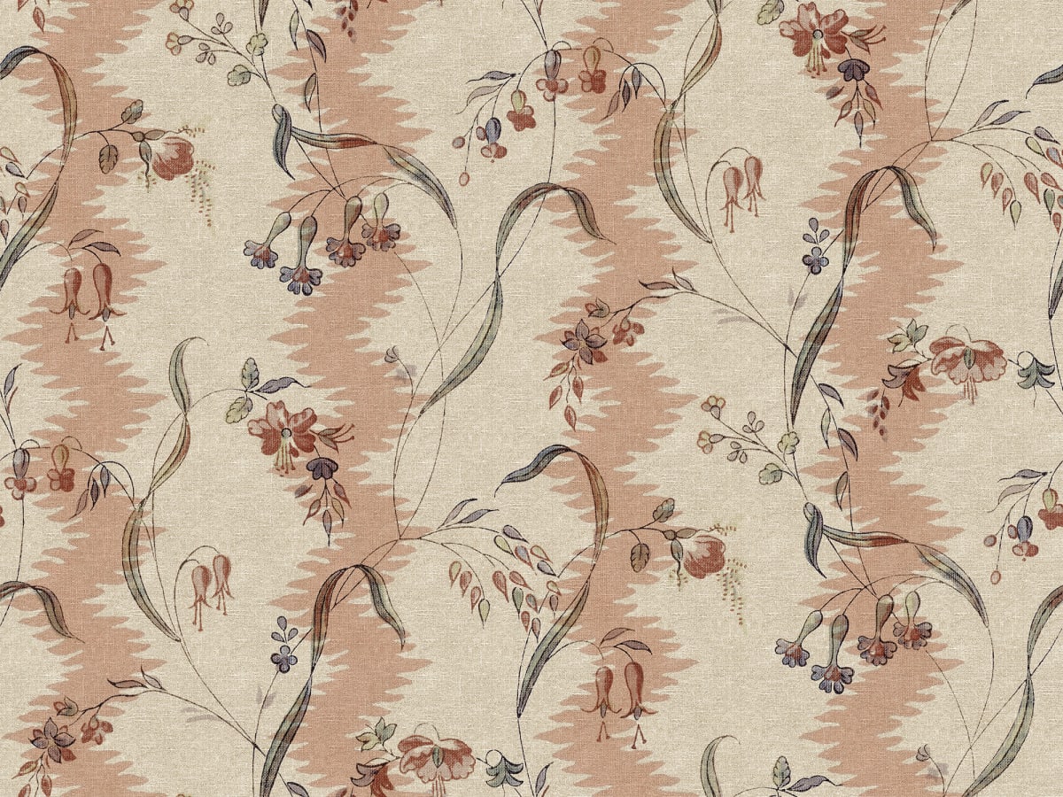 S10584 | Beatrice, Dusty Pink - Sandberg Mural - Image 2