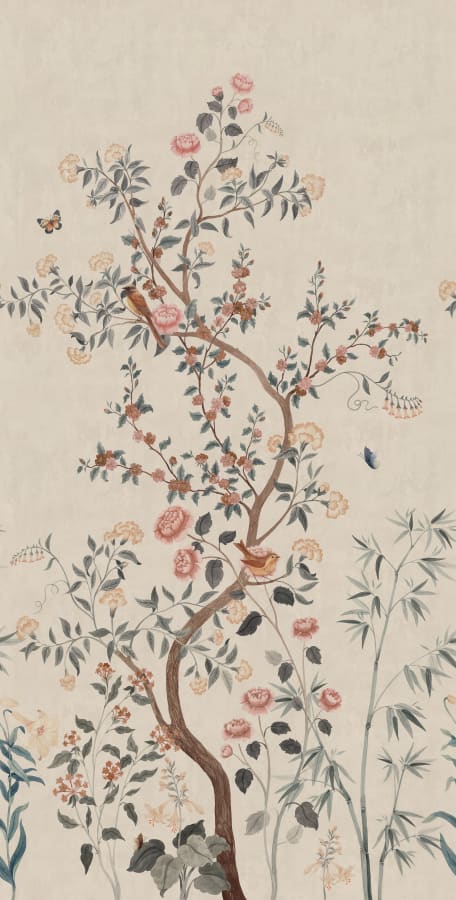 S10588 | Eleonora, Misty Blue - Sandberg Mural - Image 2