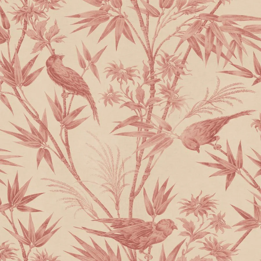 S10620 | Celeste, Red - Sandberg Wallpaper
