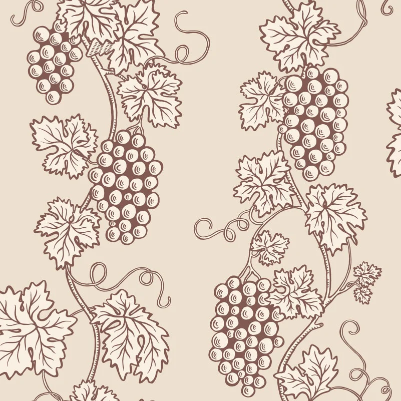 S10660 | Carla, Burgundy - Sandberg Wallpaper