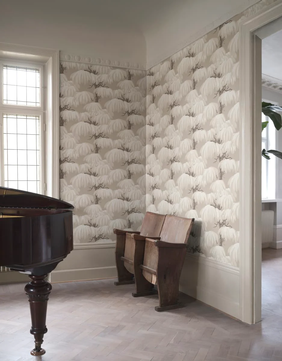 S10663 | Alba, Beige - Sandberg Wallpaper - Image 2